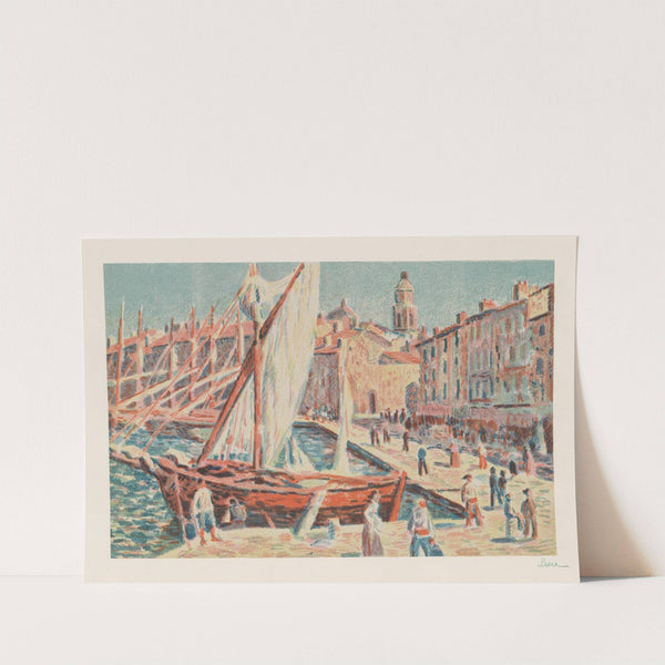 Saint-Tropez (1897) by Maximilien Luce