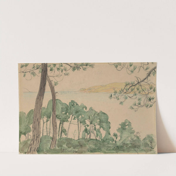 Saint-Tropez (1906) by Maurice Denis