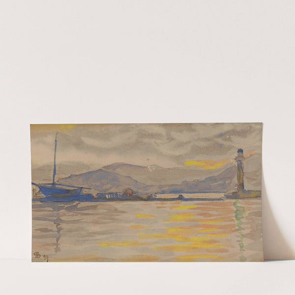 Saint-Tropez, Le Port (1894) by Paul Signac