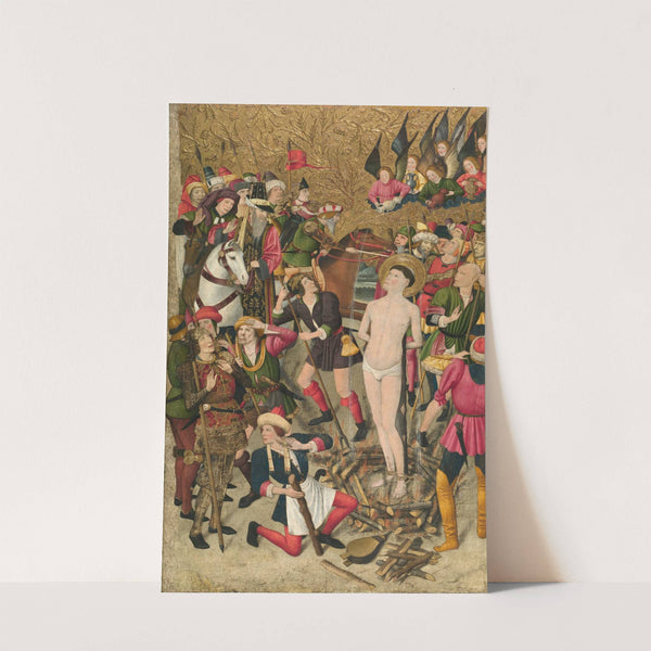 Saint Vincent at the Stake by Jaume Huguet