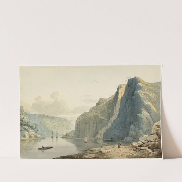 Saint Vincent’s Rocks and the Avon Gorge (1815-1818) by Francis Danby