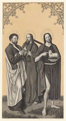 Saints Bartholomew, Thomas and John the Baptist (1823)