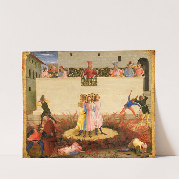 Saints Cosmas and Damian and their Brothers Surviving the Stake (c.1439-1442) by Fra Angelico