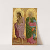 Saints John the Baptist and John the Evangelist, a wing of an altarpiece by Michele Di Matteo