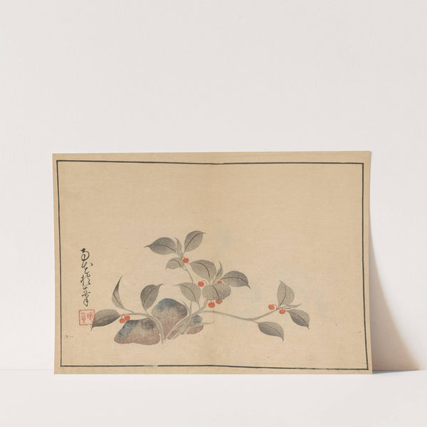 Sakai Hōitsu gajō, Pl.02 (1800-1912) by Sakai Hōitsu
