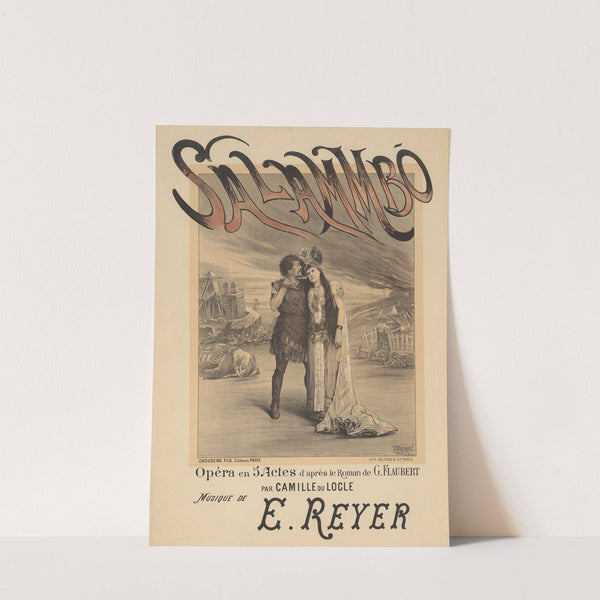 Salammbô. Opéra en 5 actes d’après le roman de G. Flaubert, par Camille Du Locle (1892) by Paul Maurou