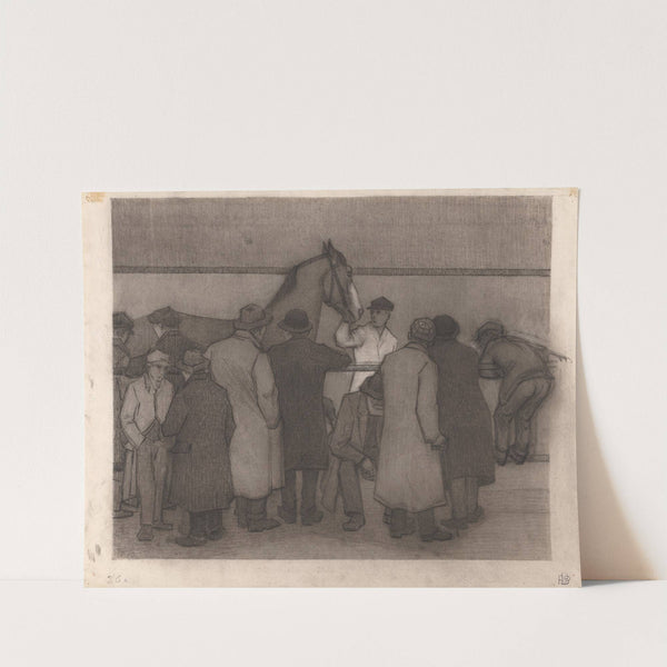 Sale at Ward's Repository, No. 2 by Robert Polhill Bevan