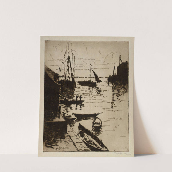 Salem's Old Wharfs by Philip Little