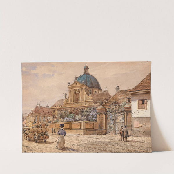 Salesianerinnenkirche am Rennweg by Carl Wenzel Zajicek