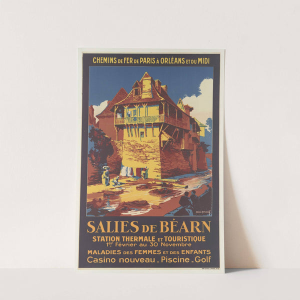 Salies de Béarn – station thermale et touristique (1931) by René Roussel