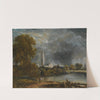 Salisbury Cathedral From The Meadows by John Constable