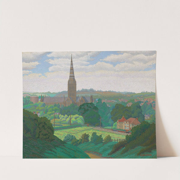 Salisbury by Charles Ginner