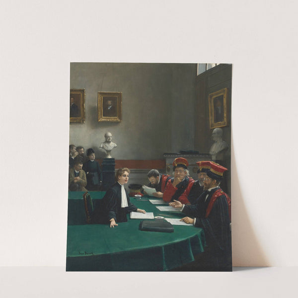 Salle d'examen de doctorat (The Doctoral Jury) by Jean Béraud