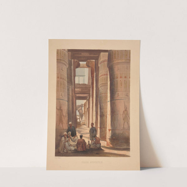 Salle hypostyle (Pillard hall) (1839) by Hector Horeau