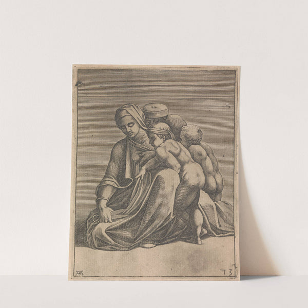 Salmon, Ancestor of Christ by Adamo Scultori