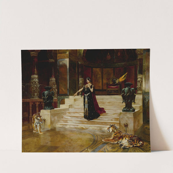 Salomé and the tigers by Rudolf Ernst