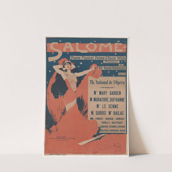 Salomé. Drame musical. Poème d’Oscar Wilde…Théâtre National de l’Opéra (1910) by Max Tilke
