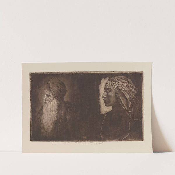 Salomon et Cléopâtre (1885) by Henri-Charles Guérard