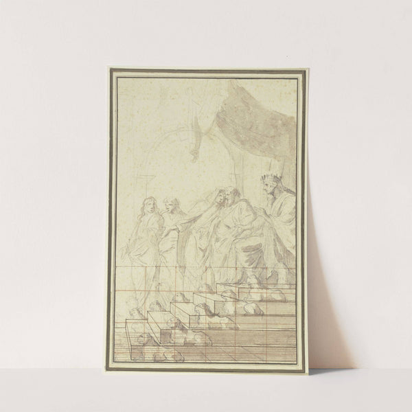 Salomon und die Königin von Saba by Eustache Le Sueur