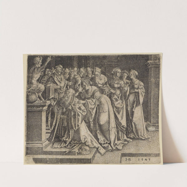 Salomos Götzendienst by Hans Brosamer