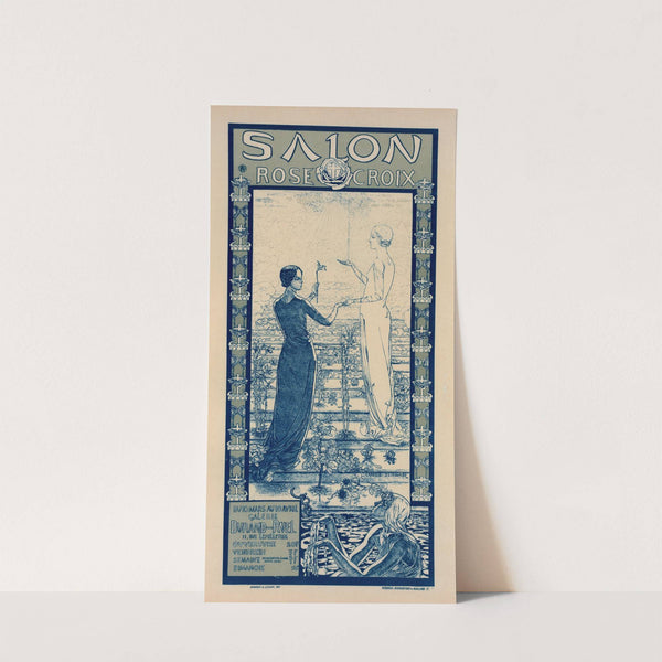 Salon de la Rose Croix (1897) by Carlos Schwabe