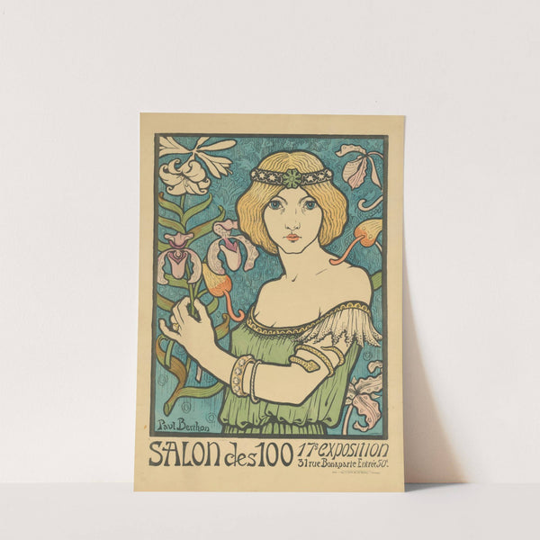 Salon des 100 17e Exposition (1895) by Paul Berton