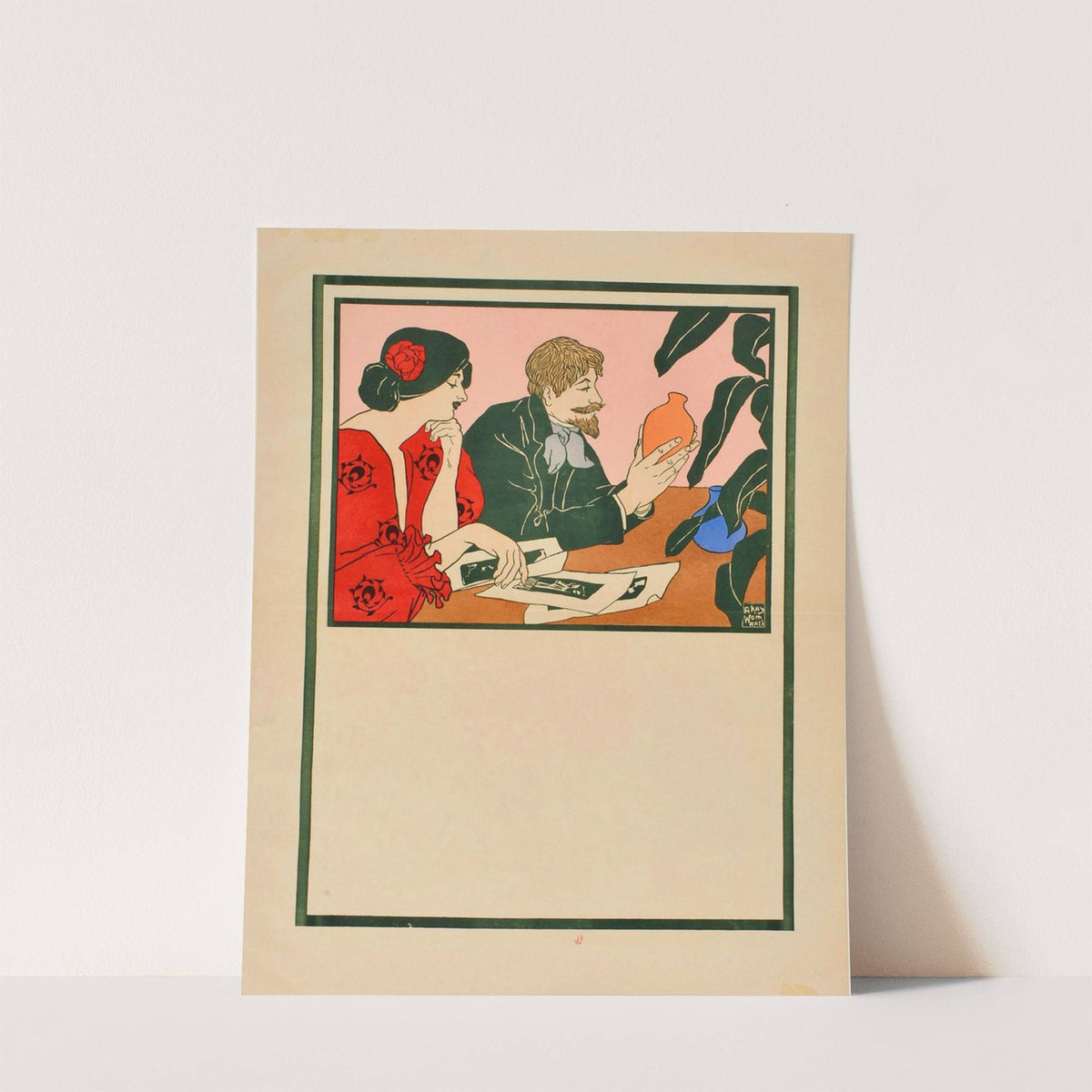 Salon des Cent (1897) by Andrew Kay Womrath