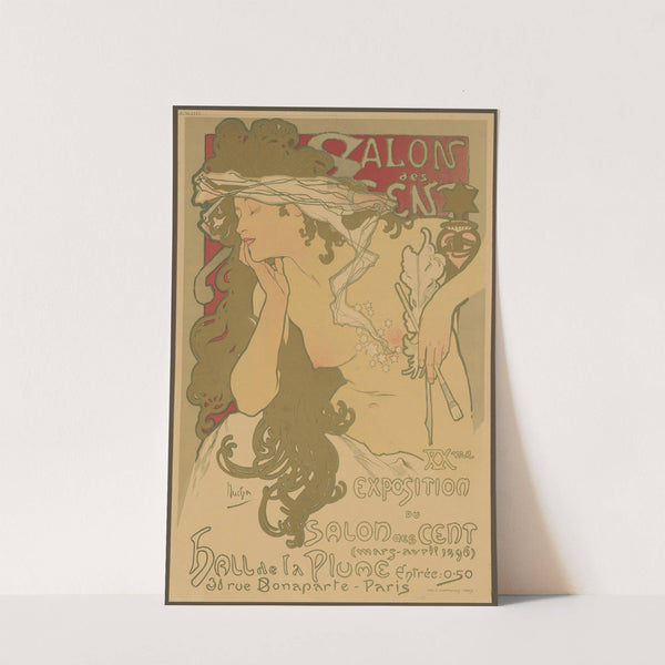 Salon des Cent, 20. Ausstellung (1896) by Alphonse Mucha