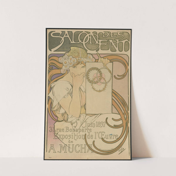 Salon des Cent. A. Mucha (1897) by Alphonse Mucha