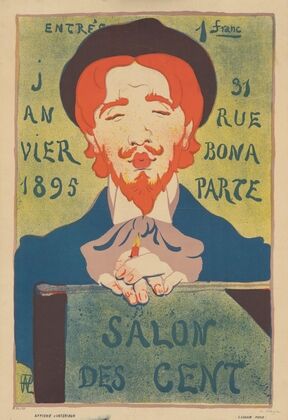 Salon des Cent. Janvier 1895 (1895)
