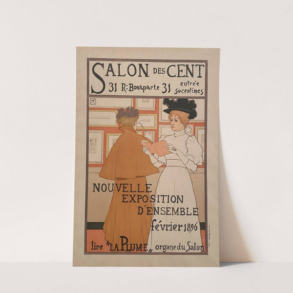 Salon des Cent – Nouvelle exposition d’ensemble (1896) by Armand Rassenfosse
