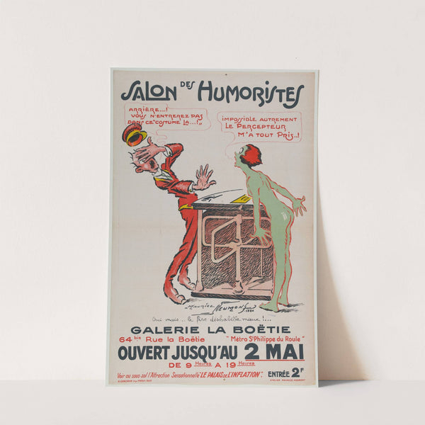 Salon Des Humoristes Galerie La Boëtie by Maurice Louis Henri Neumont