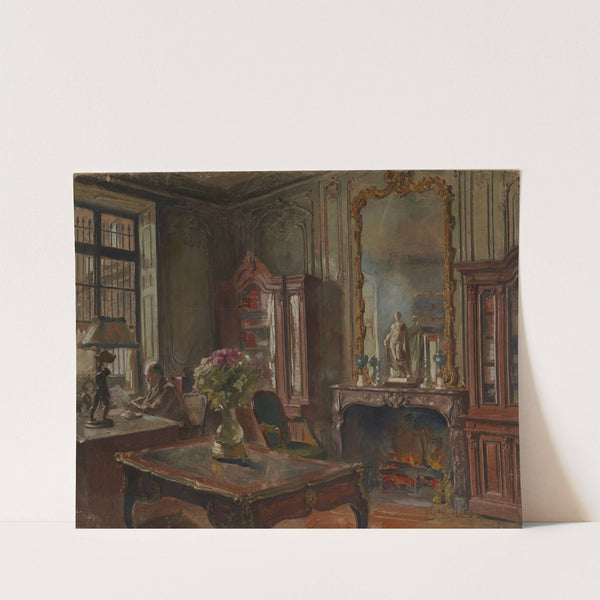 Salon du 13 quai de Conti, M. Pigoreau by Victor Marec