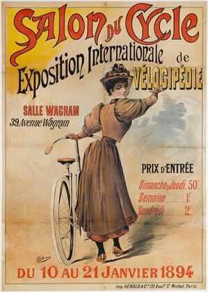 Salon Du Cycle Exposition Internationale De Velocipedie