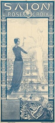 Salon Rose Croix. Galerie Durand-Ruel (1892) — size preview