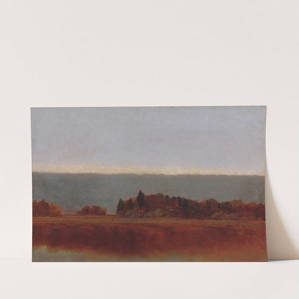 Salt Meadow in October (1872) by John Frederick Kensett