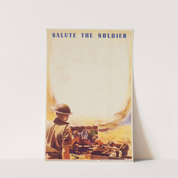 Salute the Soldier by Anonymous
