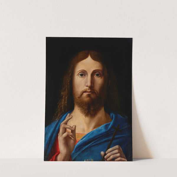 Salvator Mundi by Alvise Vivarini