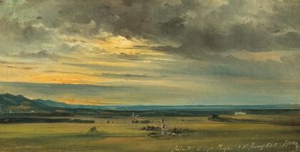 Salzburg, View of Maxglan and Klessheim