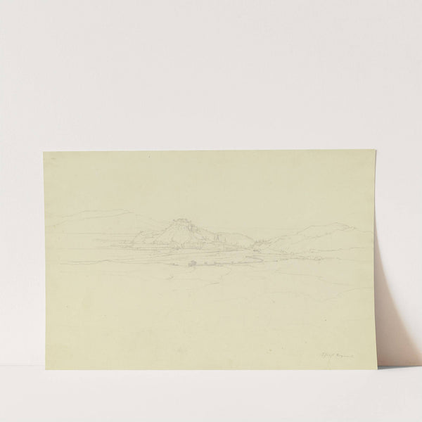 Salzburg vom Schloss Aigen aus gesehen by Eduard Wilhelm Pose