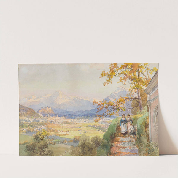 Salzburg von Maria Plain by Edward Theodore Compton