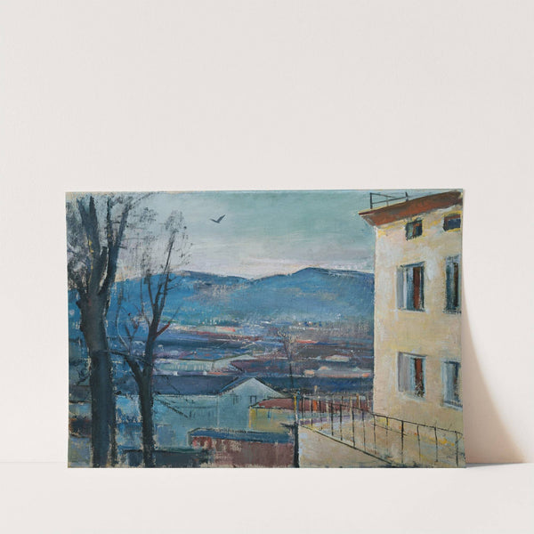 Salzburger Abendlandschaft by Anton Faistauer