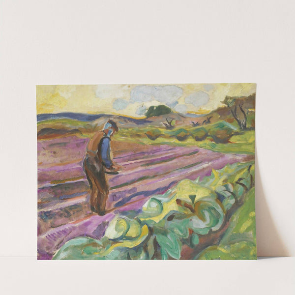 Såmannen (The Sower) (1913) by Edvard Munch