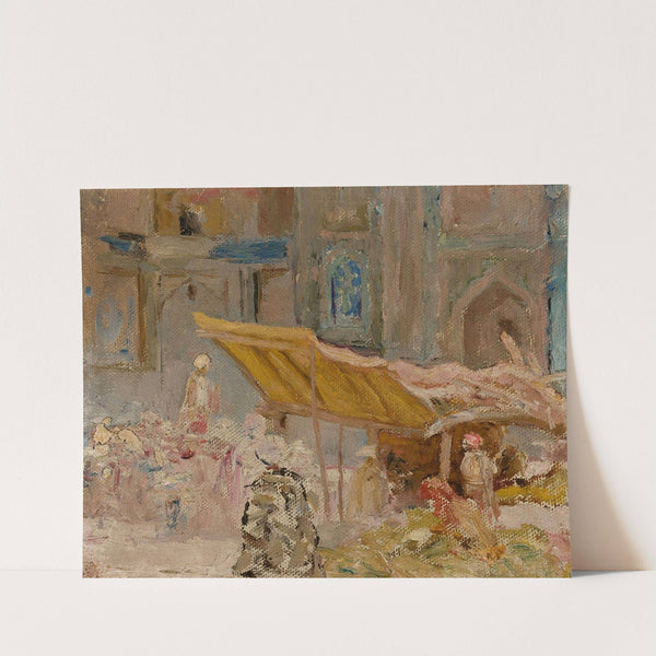 Samarkand – fruit market. From the journey to Turkestan by Jan Ciągliński