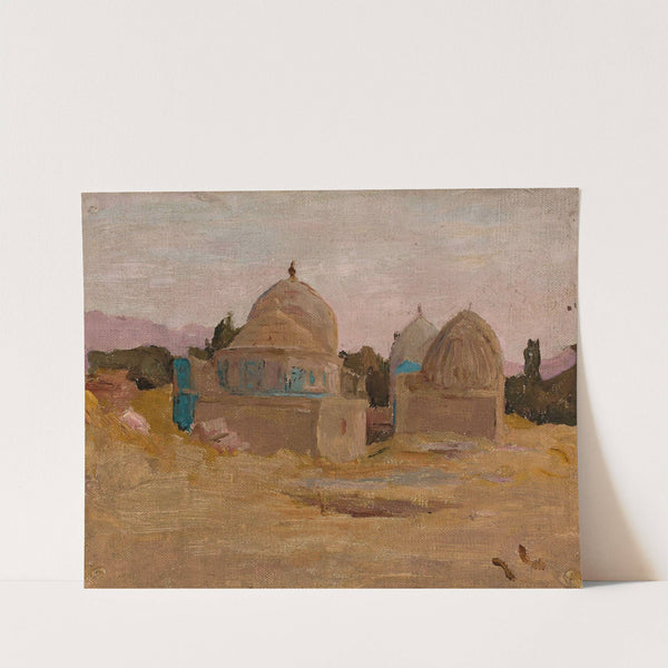 Samarkand – Shah-i-Zinda mosque From the journey to Turkestan by Jan Ciągliński