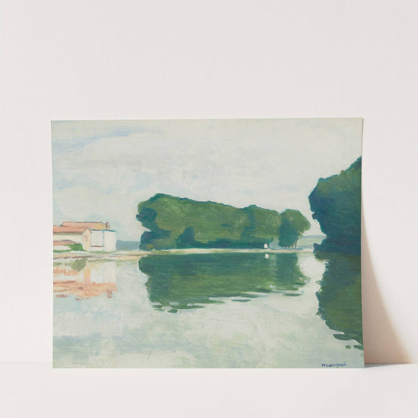 Samois, L’ile (Les Peupliers) by Albert Marquet