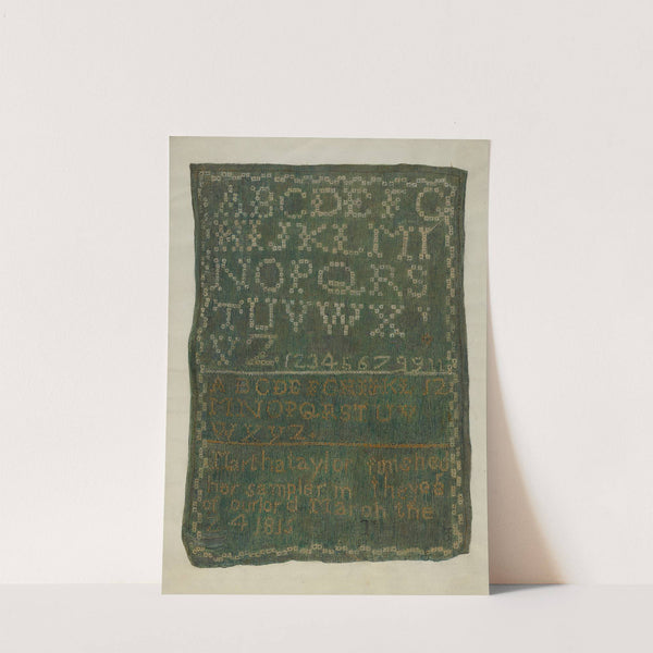 Sampler by Edna C. Rex