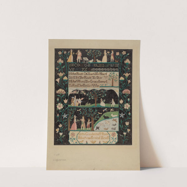 Sampler by Elizabeth Valentine