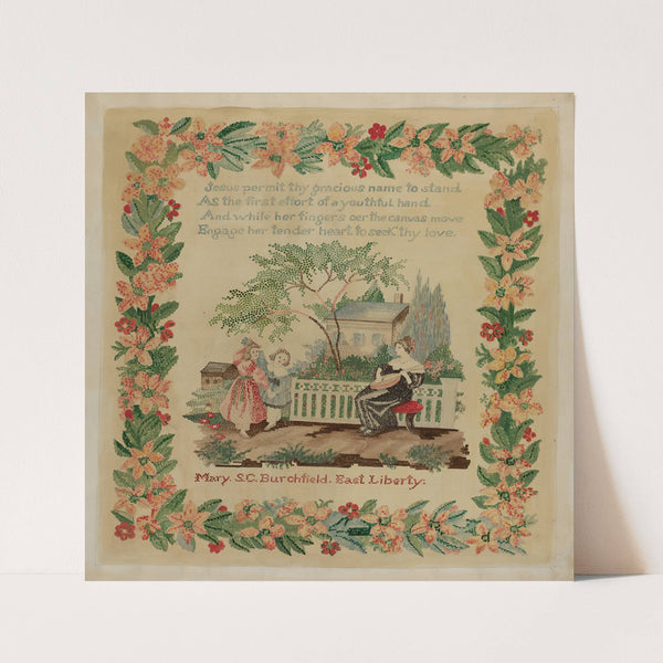 Sampler by Eva Wilson