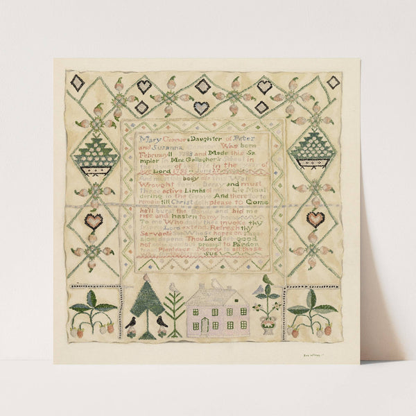 Sampler by Eva Wilson